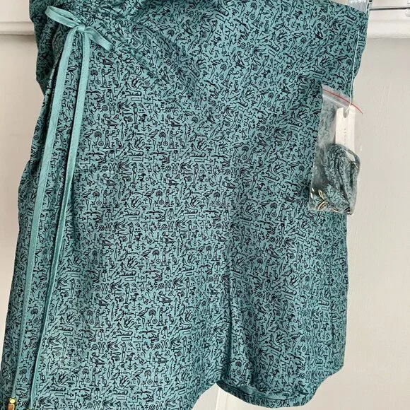 NWT Anthropologie MAEVE Convertible Tank Top Size 4 Blue Print Tube Top XS/S - Picture 6 of 10